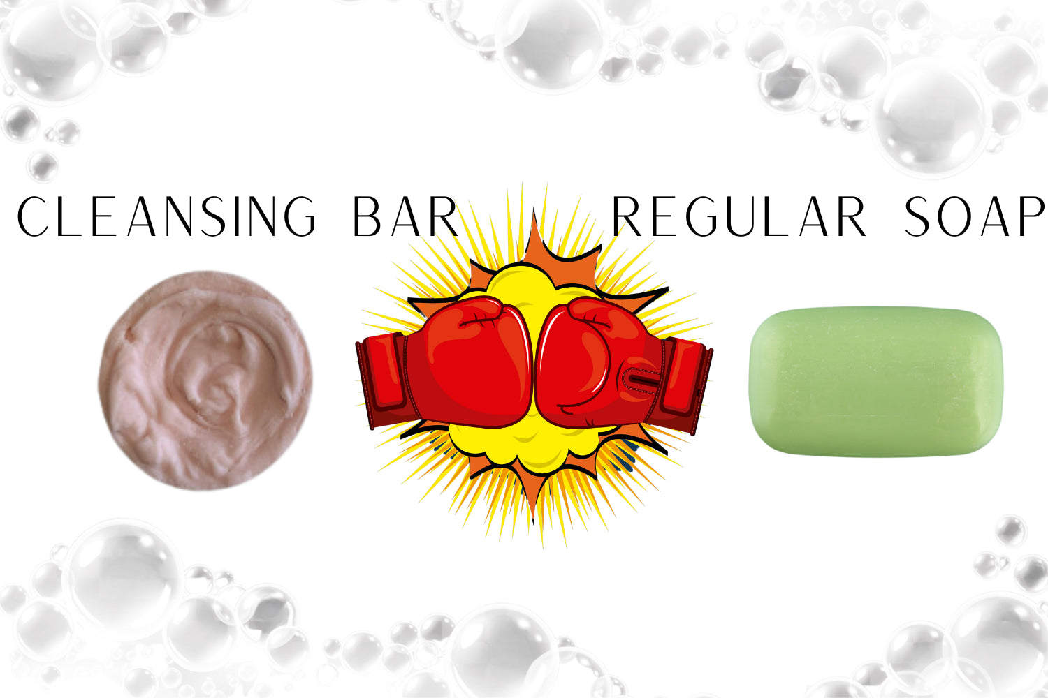 Suds Showdown: Cleansing Bars vs. Regular Soap - The Skin-Care Battle of the Bubbles!